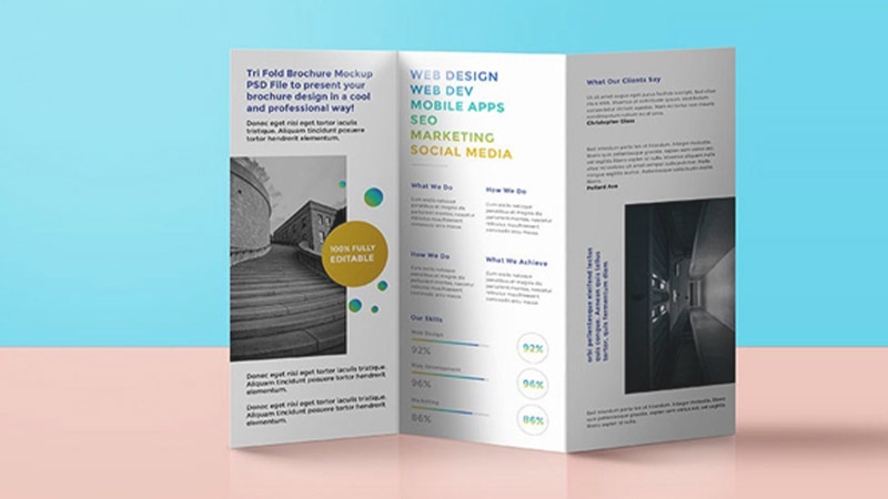 معرفی انواع بروشور معرفی انواع بروشور