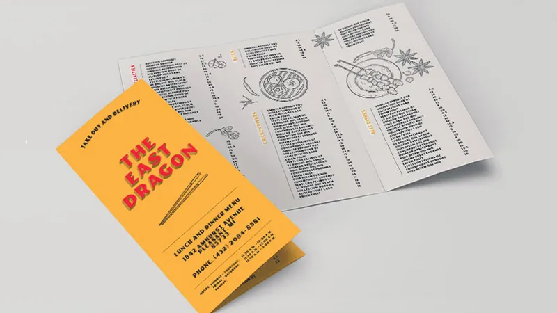 بروشور با کاربری منو بروشور با کاربری منو