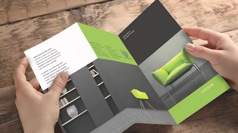 بروشور زیگزاگی بروشور زیگزاگی