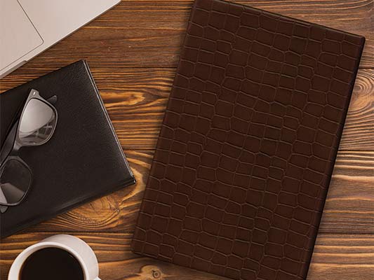 صحافی سررسید دراگون قهوه ای صحافی سررسید دراگون قهوه ای