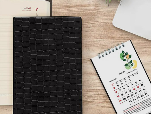 سررسید مدیریتی مشکی